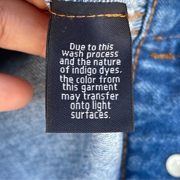 Madewell oversize jean jacket small - Picture 8 of 10